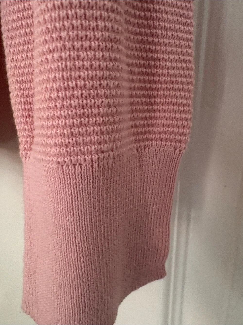 J. Crew Pink Crewneck Sweater - Textured Knit